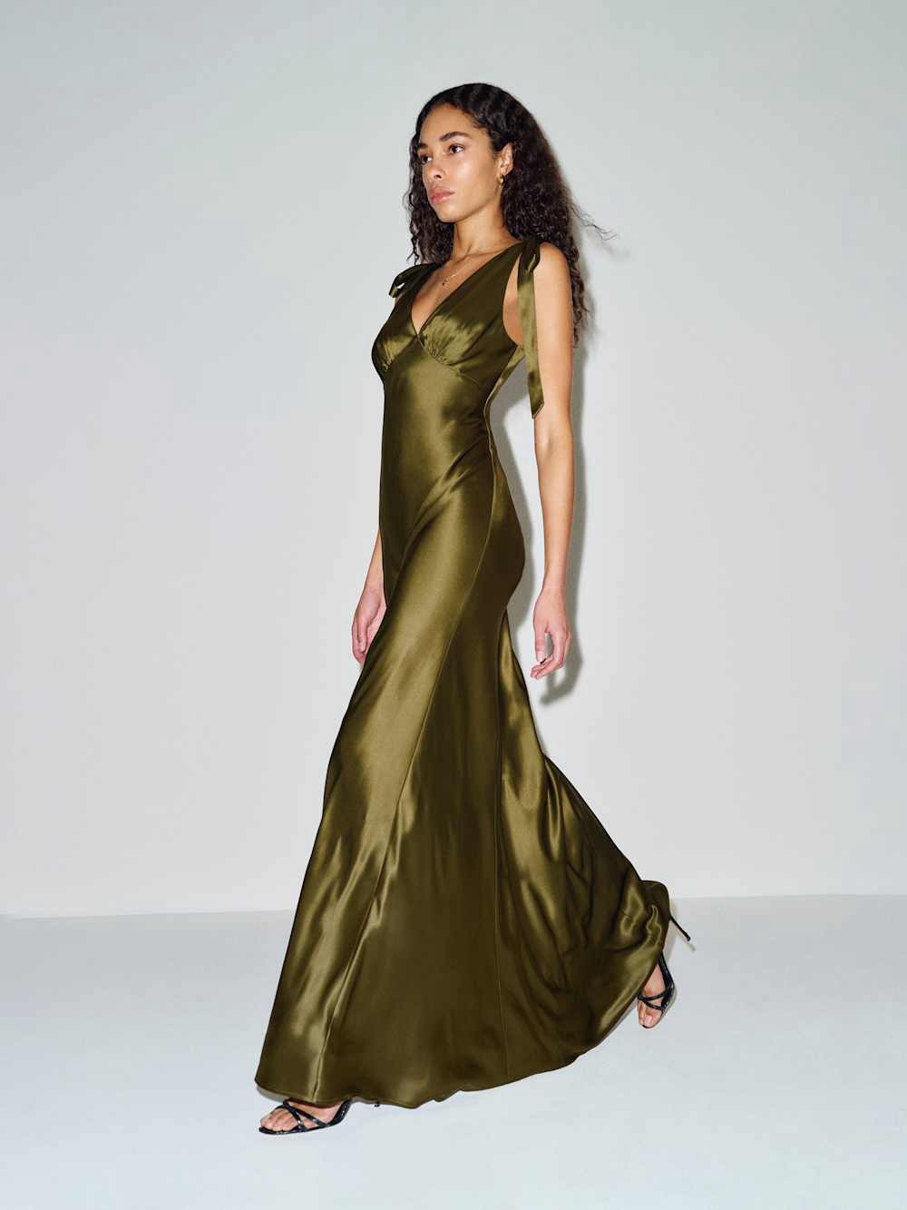 Reformation Pernille Silk Dress